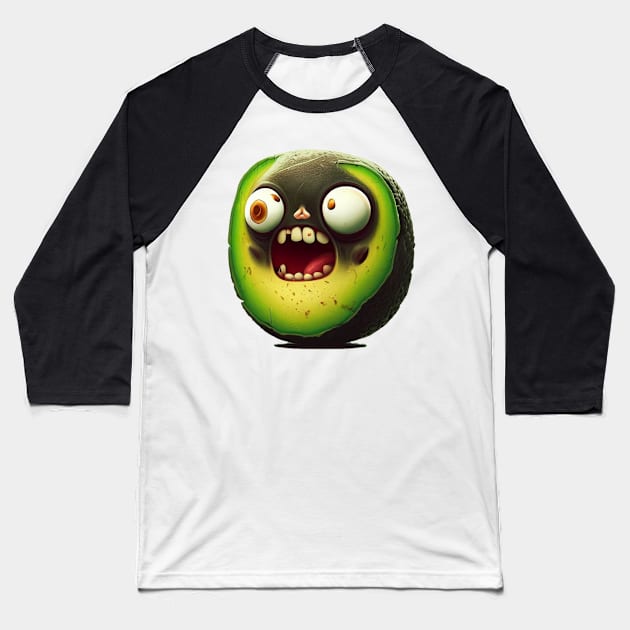 Zombie Avocados - Nick Baseball T-Shirt by CAutumnTrapp